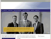 Tablet Screenshot of fiduciaryvest.com